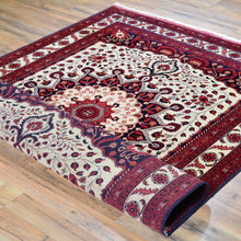 Load image into Gallery viewer, Hand-Knotted Fine Afghan Tribal Turkoman Wool Rug (Size 5.1 X 6.8) Brral-3195