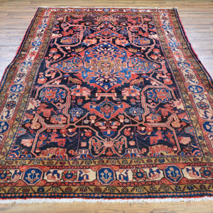 Hand-Knotted Tribal Serapi Design Handmade Wool Rug (Size 4.10 X 9.0) Cwral-3297