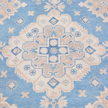 Load image into Gallery viewer, Hand-Knotted Octagon Vintage Look Kazak Design Wool Rug (Size 5.3 X 5.0) Brral-5580