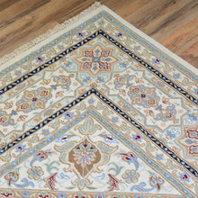 Load image into Gallery viewer, Hand-Knotted Oriental Wool Silk Gumbad Design Handmade Rug (Size 9.0 X 12.1) Brral-5640