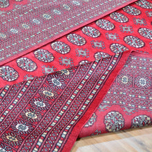 Load image into Gallery viewer, Hand-Knotted Turkmen Handmade Tribal Traditional Afghan Rug (Size 9.0 X 12.2) Brral-6432