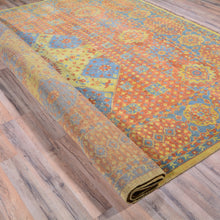 Load image into Gallery viewer, Hand-Knotted Mamluk Egyptian Design Wool Rug (Size 8.0 X 9.10) Brral-1095