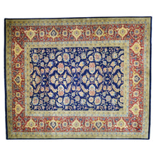 Load image into Gallery viewer, Hand-Knotted Oriental New Zealand Wool Sarouk Design Handmade Rug (Size 9.0 X 11.7) Brral-1269