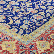 Load image into Gallery viewer, Hand-Knotted Oriental New Zealand Wool Sarouk Design Handmade Rug (Size 9.0 X 11.7) Brral-1269