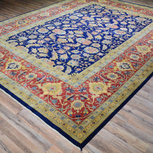 Load image into Gallery viewer, Hand-Knotted Oriental New Zealand Wool Sarouk Design Handmade Rug (Size 9.0 X 11.7) Brral-1269