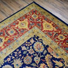 Load image into Gallery viewer, Hand-Knotted Oriental New Zealand Wool Sarouk Design Handmade Rug (Size 9.0 X 11.7) Brral-1269
