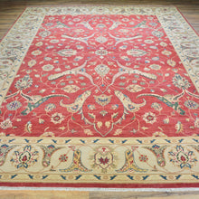 Load image into Gallery viewer, Hand-Knotted Fine Oriental Oushak Design Wool Handmade Rug (Size 9.0 X 12.4) Brral-1293