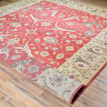 Load image into Gallery viewer, Hand-Knotted Fine Oriental Oushak Design Wool Handmade Rug (Size 9.0 X 12.4) Brral-1293