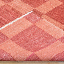 Load image into Gallery viewer, Hand-Knotted Gabbeh Checker Design Wool Handmade Rug (Size 7.11 X 9.10) Brral-2565