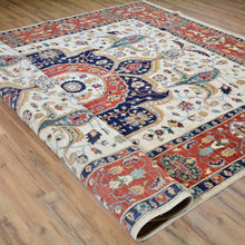 Load image into Gallery viewer, Hand-Knotted Peshawar Chobi Design Wool Handmade Rug (Size 7.11 X 9.10) Brral-2598