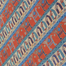 Load image into Gallery viewer, Hand-Woven Soumak Tribal Afghan Handmade Rug (Size 6.1 X 7.7) Brrsf-6057