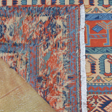 Load image into Gallery viewer, Hand-Woven Soumak Tribal Afghan Handmade Rug (Size 6.1 X 7.7) Brrsf-6057