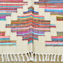 Load image into Gallery viewer, Hand-Woven Modern Oriental Geometric Design Flatweave Rug (Size 8.10 X 11.10) Brrsf-6069