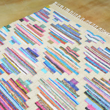 Load image into Gallery viewer, Hand-Woven Modern Oriental Geometric Design Flatweave Rug (Size 8.10 X 11.10) Brrsf-6069