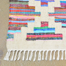 Load image into Gallery viewer, Hand-Woven Modern Oriental Geometric Design Flatweave Rug (Size 8.10 X 11.10) Brrsf-6069