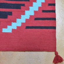 Load image into Gallery viewer, Hand-Woven Southwestern Design Dhurrie Reversible Kilim Wool Rug (Size 8.10 X 12.1) Brrsf-6072
