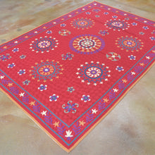 Load image into Gallery viewer, Chain-Stitched Fine India Handmade Wool Rug (Size 4.11 X 7.1) Brrsf-6078