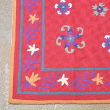 Load image into Gallery viewer, Chain-Stitched Fine India Handmade Wool Rug (Size 4.11 X 7.1) Brrsf-6078