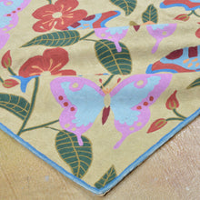Load image into Gallery viewer, Chain-Stitched Kashmir Butterfly Handmade Wool Rug (Size 4.0 X 6.0) Brrsf-921