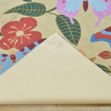 Load image into Gallery viewer, Chain-Stitched Kashmir Butterfly Handmade Wool Rug (Size 4.0 X 6.0) Brrsf-921