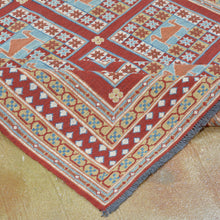 Load image into Gallery viewer, Soumak Oriental Tribal Afghan Handmade Wool Rug (Size 4.7 X 6.1) Brrsf-1038