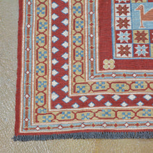 Load image into Gallery viewer, Soumak Oriental Tribal Afghan Handmade Wool Rug (Size 4.7 X 6.1) Brrsf-1038