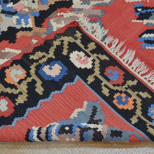Load image into Gallery viewer, Hand-Woven Turkish Flatweave Kilim Handmade Wool Rug (Size 4.10 X 6.4) Brrsf-1389