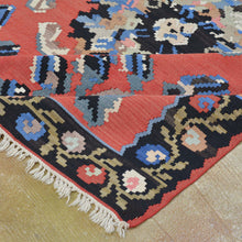 Load image into Gallery viewer, Hand-Woven Turkish Flatweave Kilim Handmade Wool Rug (Size 4.10 X 6.4) Brrsf-1389