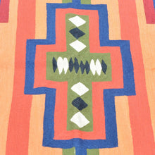 Load image into Gallery viewer, Chain-Stitched Kashmiri SouthWestern Design Wool Rug (Size 5.0 X 6.11) Brrsf-1497