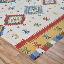 Load image into Gallery viewer, Hand-Woven Reversible Tukish Design Kilim Rug (Size 9.2 X 11.10) Brral-3462