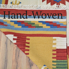 Load image into Gallery viewer, Hand-Woven Reversible Tukish Design Kilim Rug (Size 9.2 X 11.10) Brral-3462