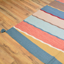 Load image into Gallery viewer, Hand-Woven Reversible Flatweave Handmade Wool Rug (Size 9.0 X 12.0) Brral-3471