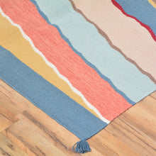Load image into Gallery viewer, Hand-Woven Reversible Flatweave Handmade Wool Rug (Size 9.0 X 12.0) Brral-3471