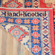 Load image into Gallery viewer, Hand-Knotted Caucasian Design Kazak Wool Handmade Rug (Size 10.9 X 15.7) Brral-3717