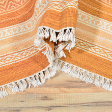 Load image into Gallery viewer, Hand-Woven Handmade Striped Kilim Flatweave Wool Rug (Size 5.1 X 8.1) Brral-3810