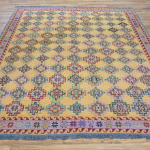 Load image into Gallery viewer, Soumak Afghan Tribal Handmade Wool Larkabi Rug (Size 5.8 X 7.7) Brral-4092