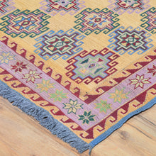 Load image into Gallery viewer, Soumak Afghan Tribal Handmade Wool Larkabi Rug (Size 5.8 X 7.7) Brral-4092