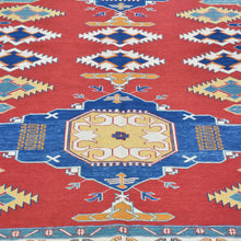 Load image into Gallery viewer, Hand-Woven Soumak Afghan Tribal Wool Handmade Rug (Size 5.8 X 8.9) Cwral-4131