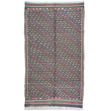 Load image into Gallery viewer, Hand-Woven Tribal Turkish Flatweave Handmade Wool Kilim Rug (Size 4.7 X 7.8) Brral-4152