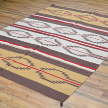 Load image into Gallery viewer, Hand-Woven Reversible Kilim Handmade Dhurrie Wool Rug (Size 5.2 X 7.1) Brral-4218
