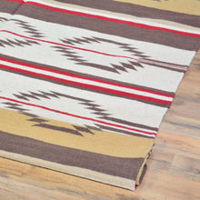 Load image into Gallery viewer, Hand-Woven Reversible Kilim Handmade Dhurrie Wool Rug (Size 5.2 X 7.1) Brral-4218