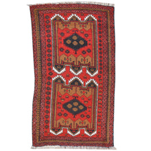 Load image into Gallery viewer, Hand-Knotted Vintage Baluch Tribal Design Handmade Wool Rug (Size 2.9 X 4.8) Cwral-4722