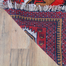 Load image into Gallery viewer, Hand-Knotted Vintage Baluch Tribal Design Handmade Wool Rug (Size 2.9 X 4.8) Cwral-4722
