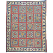 Load image into Gallery viewer, Soumak Weave Fine Tribal Handmade Wool Rug (Size 5.3 X 6.8) Brral-5112