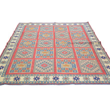 Load image into Gallery viewer, Soumak Weave Fine Tribal Handmade Wool Rug (Size 5.3 X 6.8) Brral-5112
