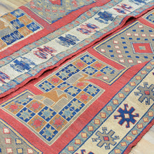 Load image into Gallery viewer, Soumak Weave Fine Tribal Handmade Wool Rug (Size 5.3 X 6.8) Brral-5112