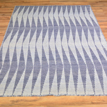 Load image into Gallery viewer, Hand-Woven Modern Reversible Handmade Kilim Wool Rug (Size 3.8 X 5.8) Brral-5136