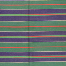 Load image into Gallery viewer, Turkish Striped Design Handmade Reversible Kilim Wool Rug (Size 3.5 X 4.8) Brral-5187