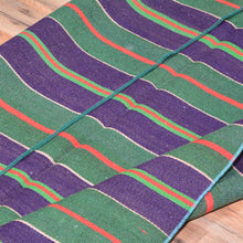 Load image into Gallery viewer, Turkish Striped Design Handmade Reversible Kilim Wool Rug (Size 3.5 X 4.8) Brral-5187