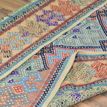 Load image into Gallery viewer, Soumak Tribal Olami Handmade Oriental Wool Rug (Size 5.6 X 7.10) Brral-5559